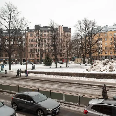 Cozy 1br W Balcony Next To Tram Stop * Helsinky